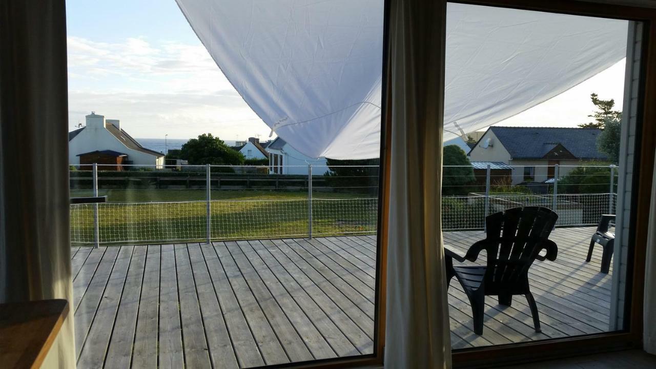 Gîte 3*** vue sur mer, pointe du Raz et terrasse Primelin Extérieur photo